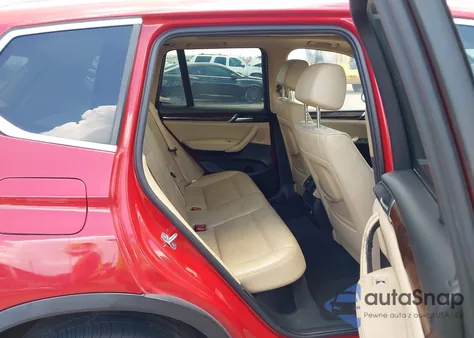 2016 BMW X3 Sdrive28I из США, поврежденный, VIN 5UXWZ7C50G0R33311